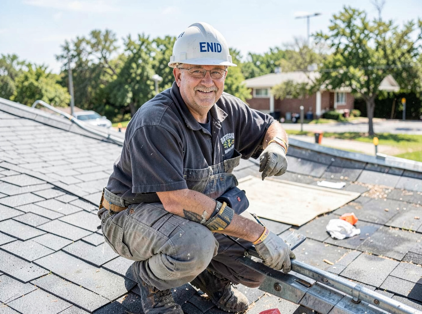 roofing contractor work by Roofing Contractor Enid in Enid, OK