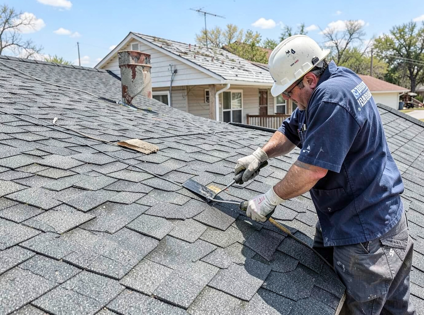roofing contractor in West Enid, OK