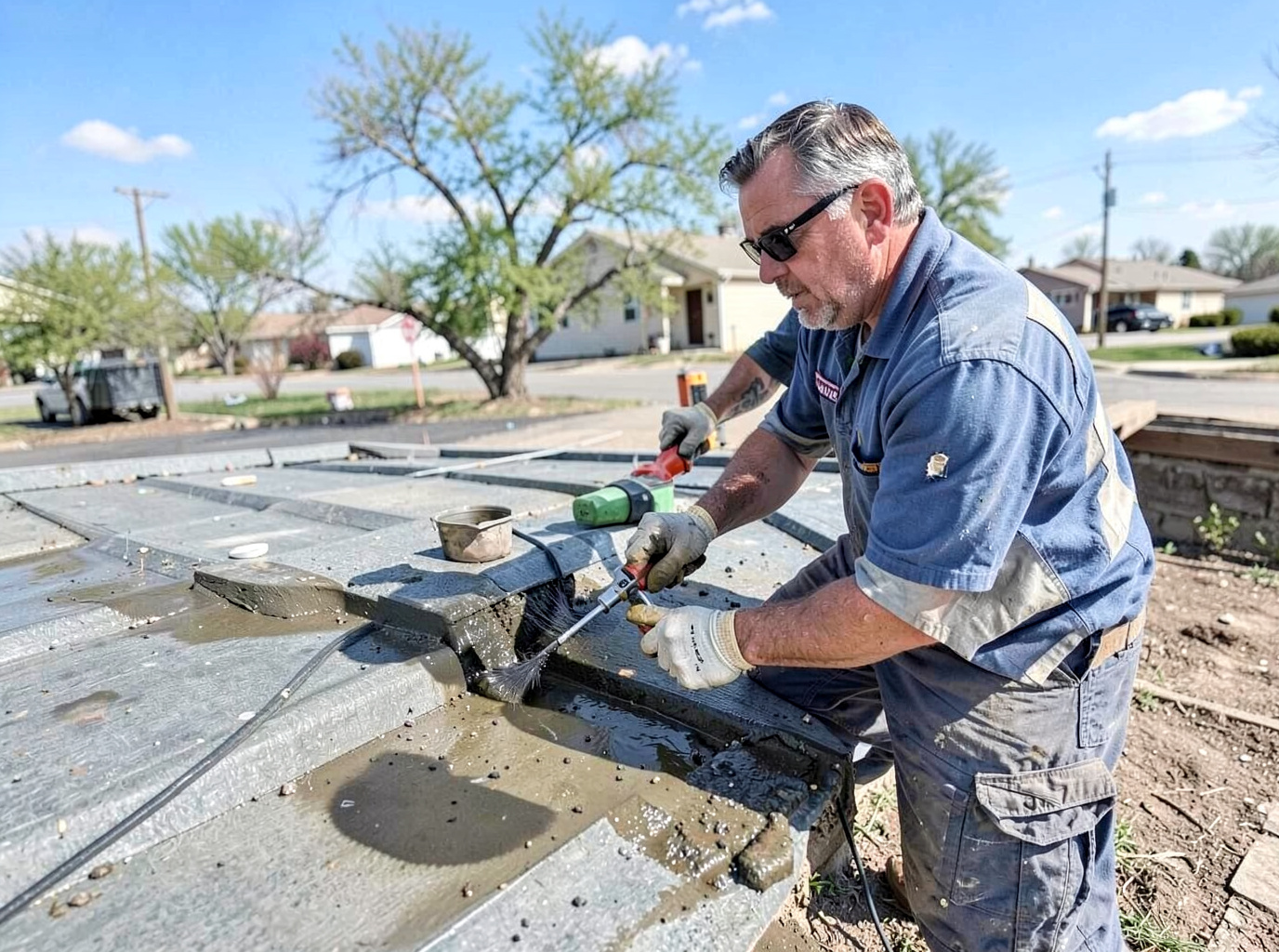 roofing contractor in Central Enid, OK