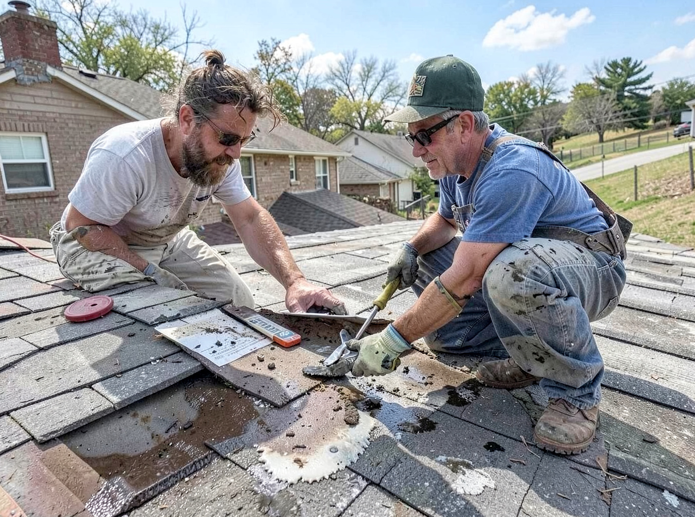 Roof Leak Repair in Enid